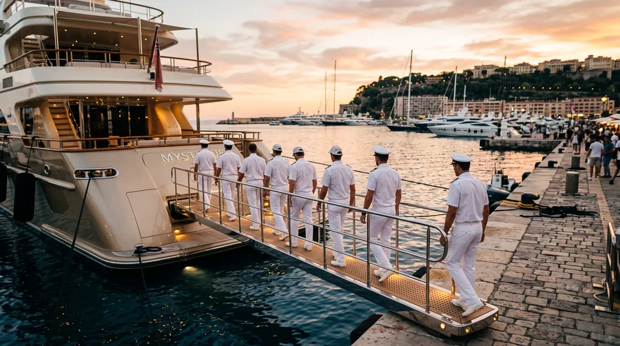 Trinkgeld für Crew, Personal und Chauffeur