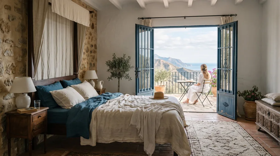 Ein Schlafzimmer der La Colina